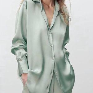 Zara button up shirt